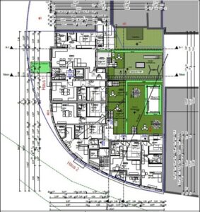 MFH Haus Grundriss 1. OG Erlangen