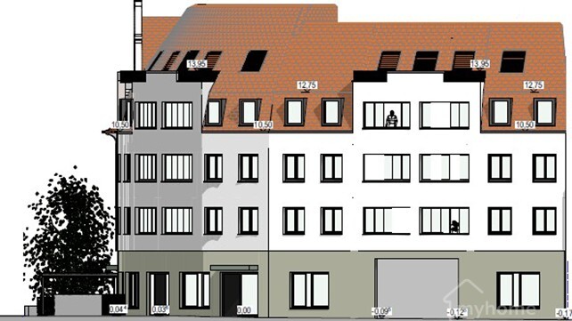 MFH Haus Erlangen Fronatansicht