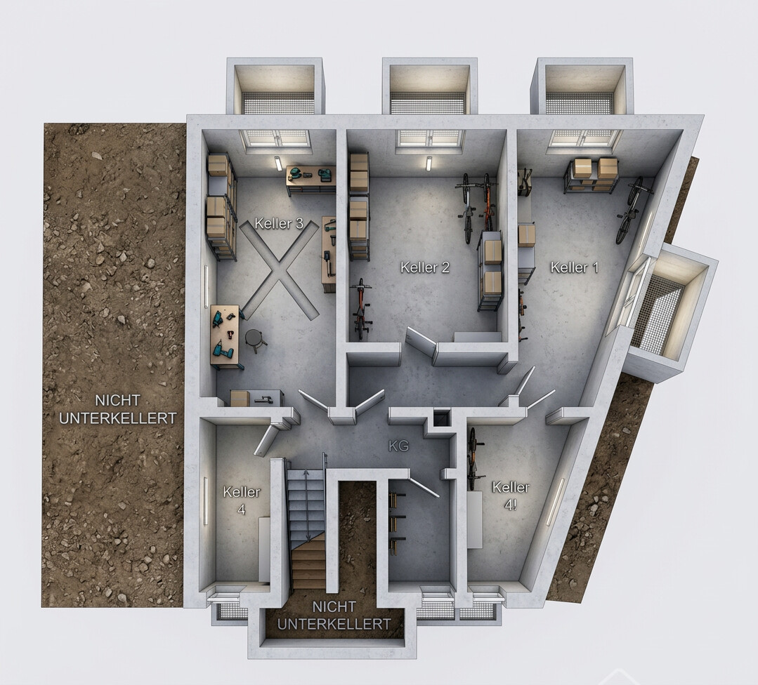 GR Keller ETW Zirndorf 3d Rendirung