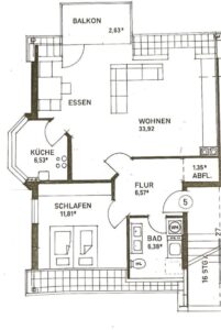 8.1 Grundriss Wohnung