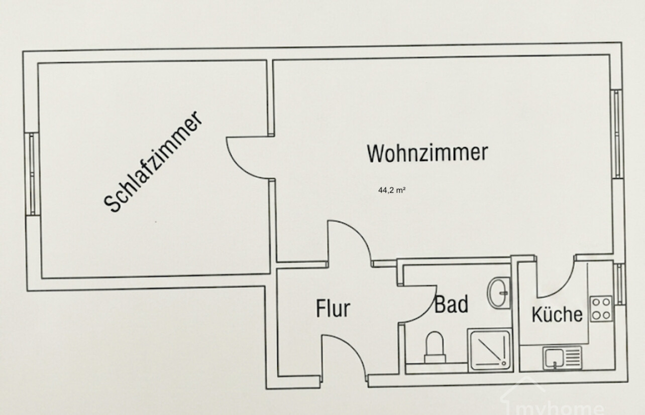 Grundriss_44,2qm_Gießereistraße 10, 90763 Fürth
