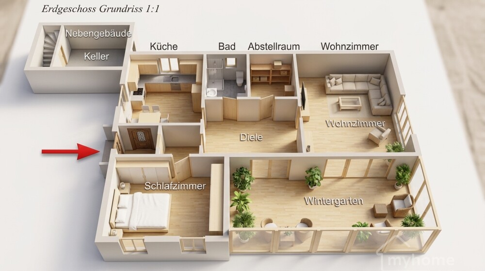 Bungalow GR Röttenbach 2 ki 002