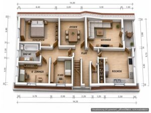 KI ETW 01236-Mo 084 Grundriss Dachgeschoss