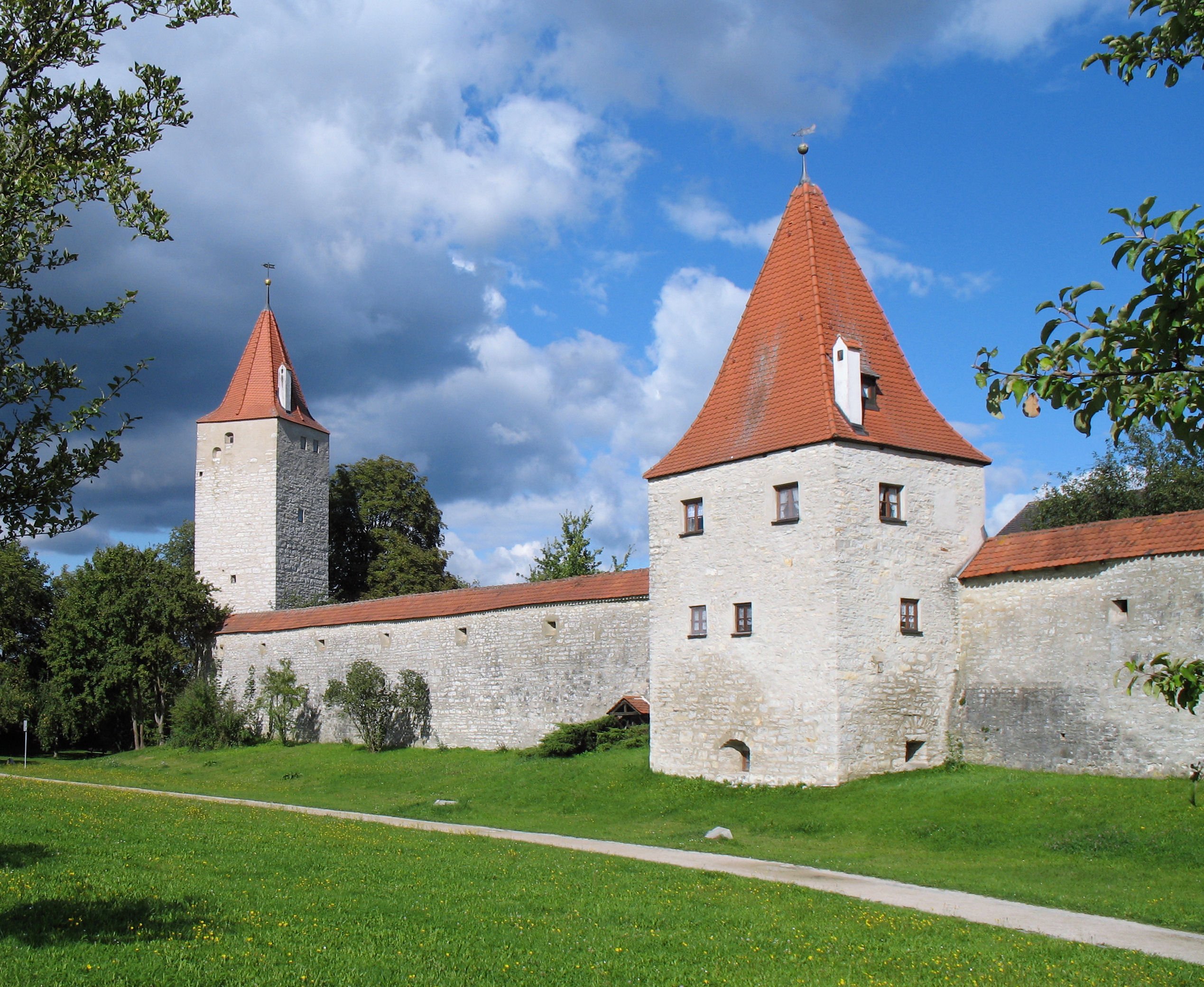 Stadtmauer von Berching, Landkreis Neumarkt i.d.OPf.
